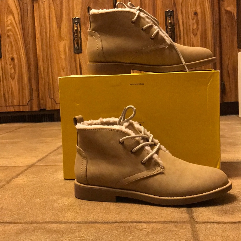 Suede ankle boots women’s